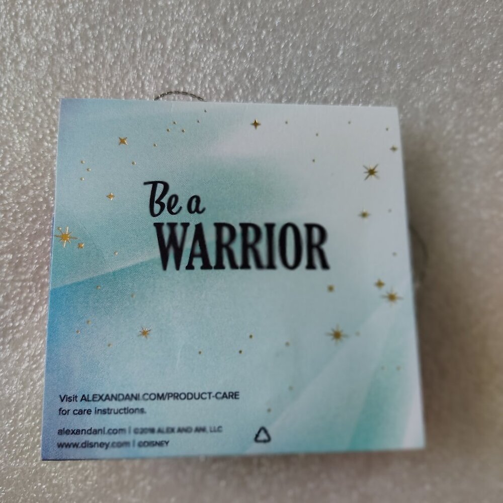 New Disney Alex and Ani Be a Warrior Expandable Necklace  569 - Picture 7 of 8